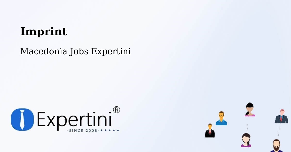 Imprint – Krani - Macedonia Jobs Expertini